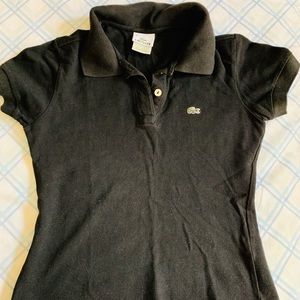 Lacoste - Black Collar Shirt